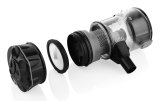 Hyundai VC800 stav st�vsuger & elektrisk kost 2-i-1 stangst�vsuger Vekselstr�m Dry HEPA Posel�s 600 W Sort, S�lv #10