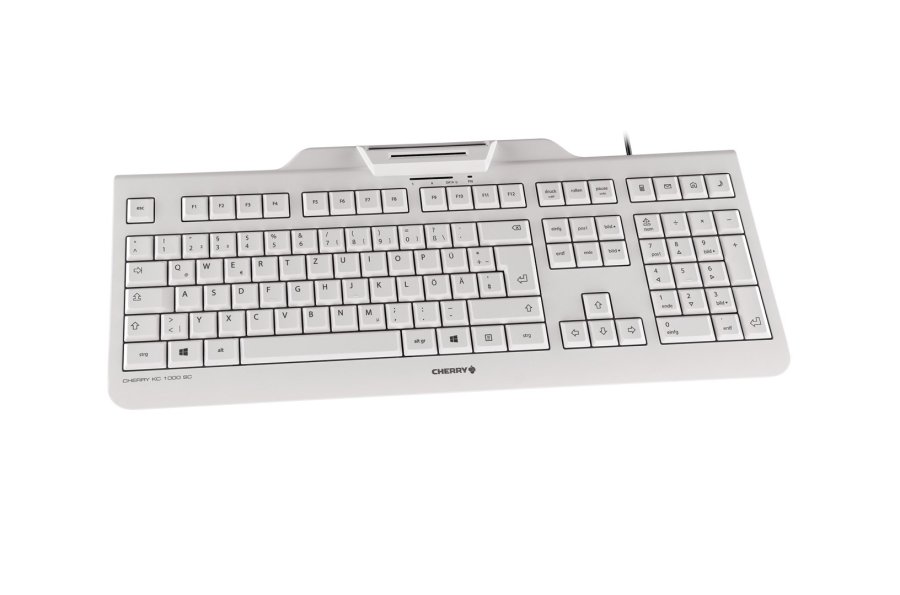 CHERRY KC 1000 SC tastatur Kontor USB QWERTZ Tysk Gr� #5