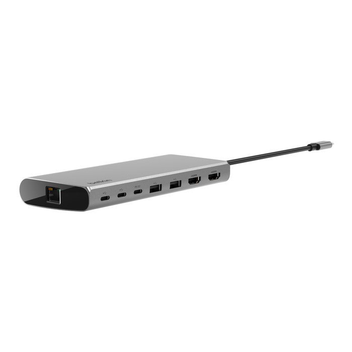 Belkin INC015BTSGY-CZ dockingstation Ledningsfrt USB 3.2 Gen 1 (3.1 Gen 1) Type-C Aluminium #4