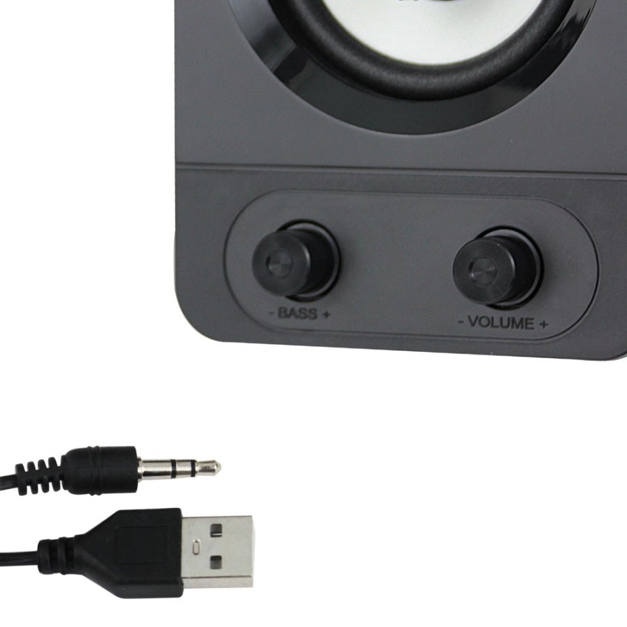 Esperanza EGS107 hjttalere 2.1 USB LED 5 W Sort #5