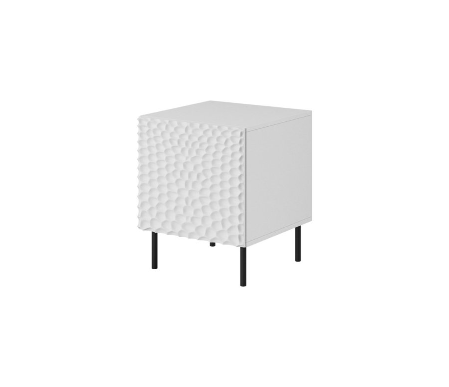 HOLE sengebord 2 stk. 44x40,5x53,5 cm hvid mat #1