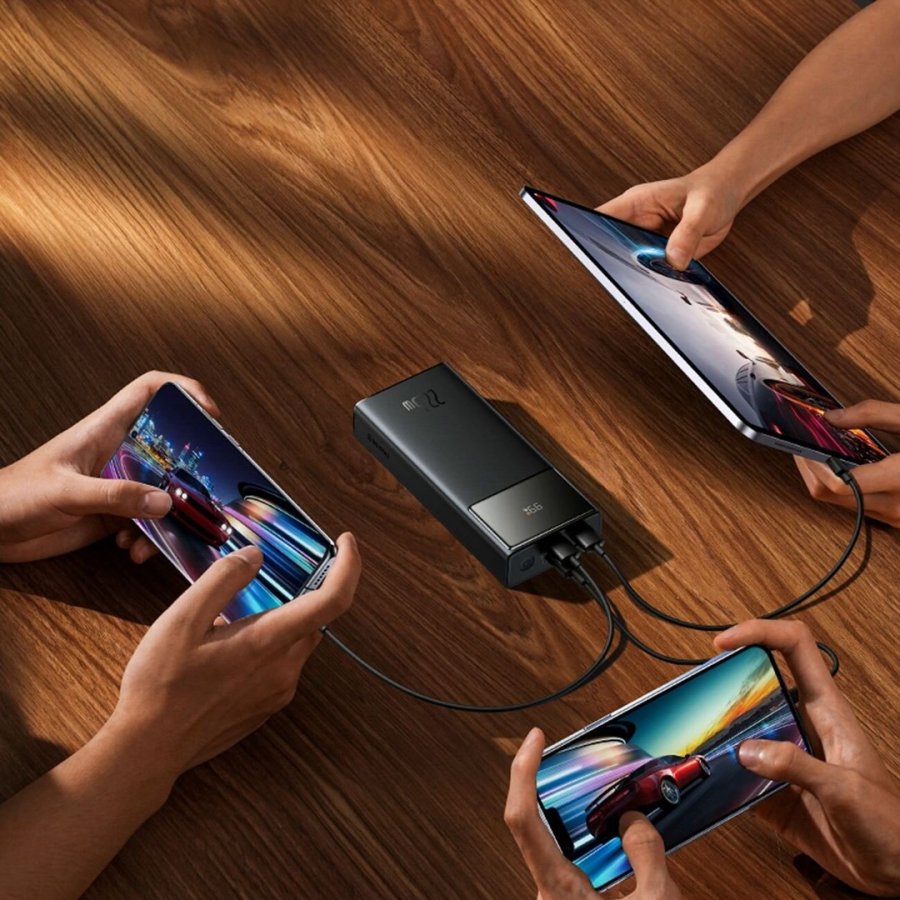 BASEUS ENERFILL FP41 30000 mAh 22,5 W powerbank med Baseus Simple USB-A kabel 30 cm #3