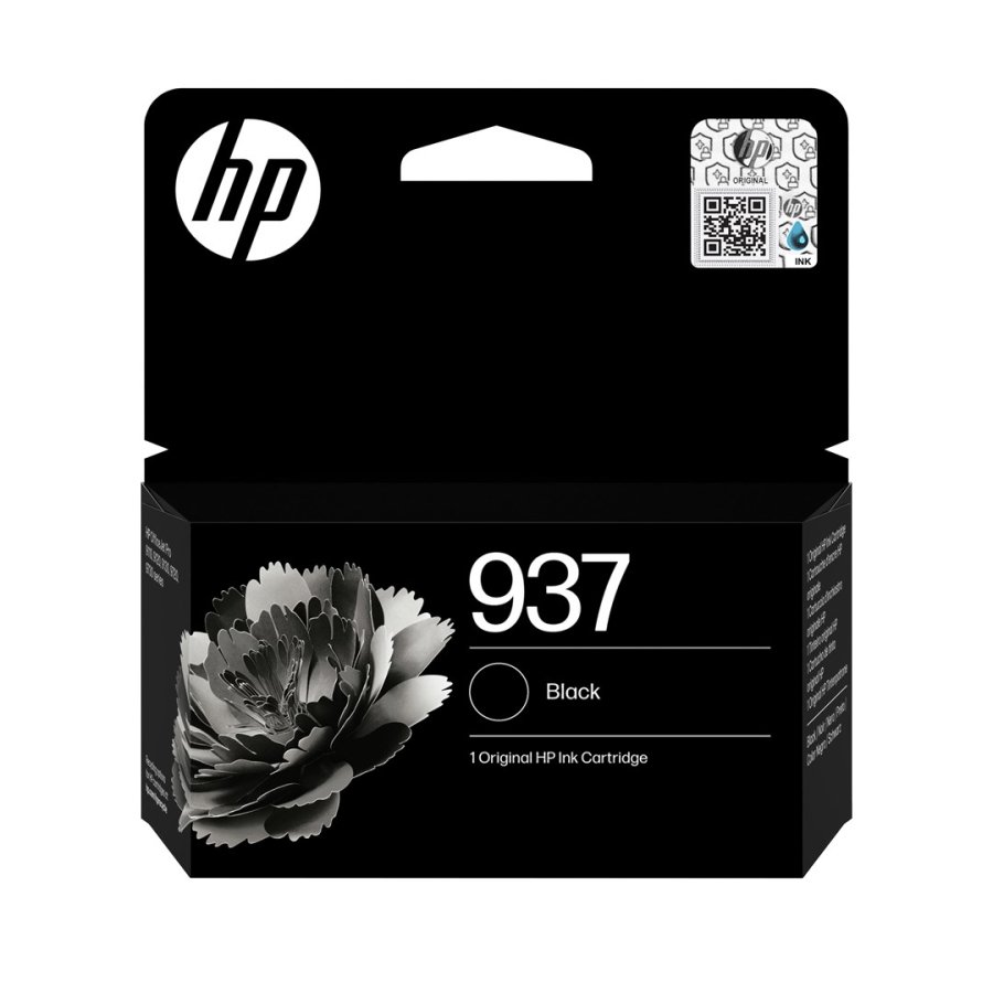 HP 937 original blkpatron, sort #1