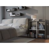 MALAX REOL 2X2 ANTRACIT/HVID #5