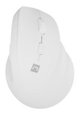 NATEC CRAKE 2 VERTICAL MOUSE WIRELESS 2400DPI BLUETOOTH 5.2 + 2.4GHZ WHITE #2
