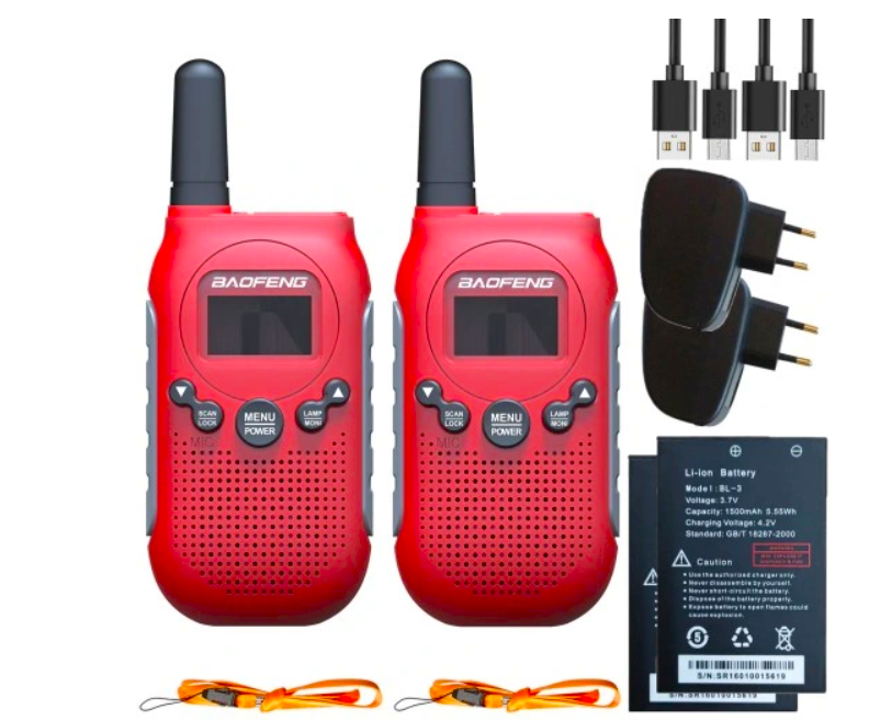 Walkie-talkie Baofeng BF-T6 Panda R�d #6