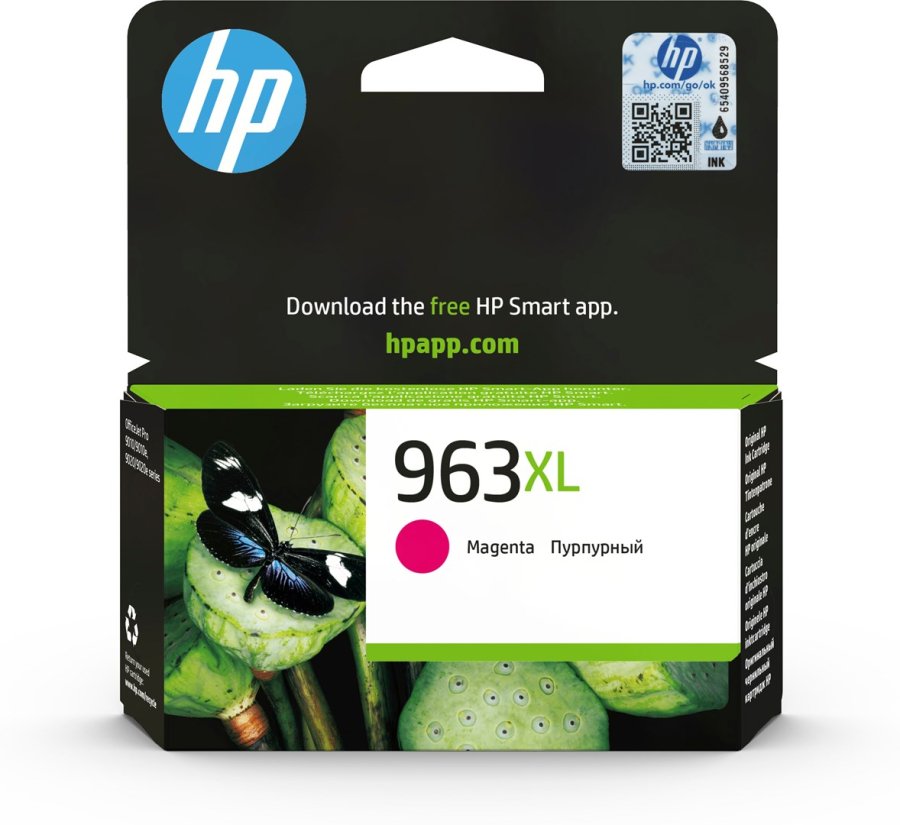 HP 963XL Original Ink-blkpatron med hj kapacitet, magenta #1
