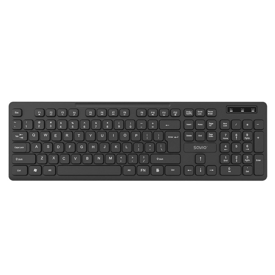 Savio KB-02 tastatur Hjemme/kontor USB QWERTY Sort #1