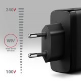 Axagon ACU-DPQ100 oplader til mobil enhed Mobil computer, Mobiltelefon, Netbook, Laptop, Smartphone, SmartWatch, Tablet, Universel Sort Vekselstrm Hurtig opladning Indendrs #4