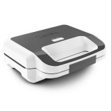 Tefal Snack XL SW7011 sandwichtoaster 850 W Hvid, Rustfrit stl #1