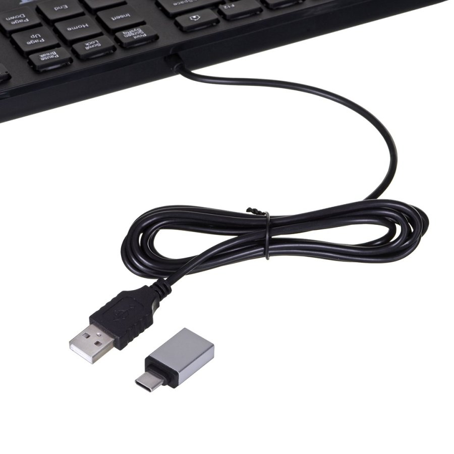 Tastatur Port Designs 900754-US Executive US USB QWERTY Sort #4