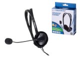 Esperanza EH102 hovedtelefoner/headset Ledningsf�rt Opkald/musik Sort #1
