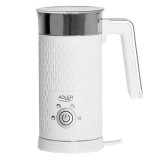 Adler AD 4494 Mlkeskummer og varmeapparat Automatisk Metallic, Hvid #1