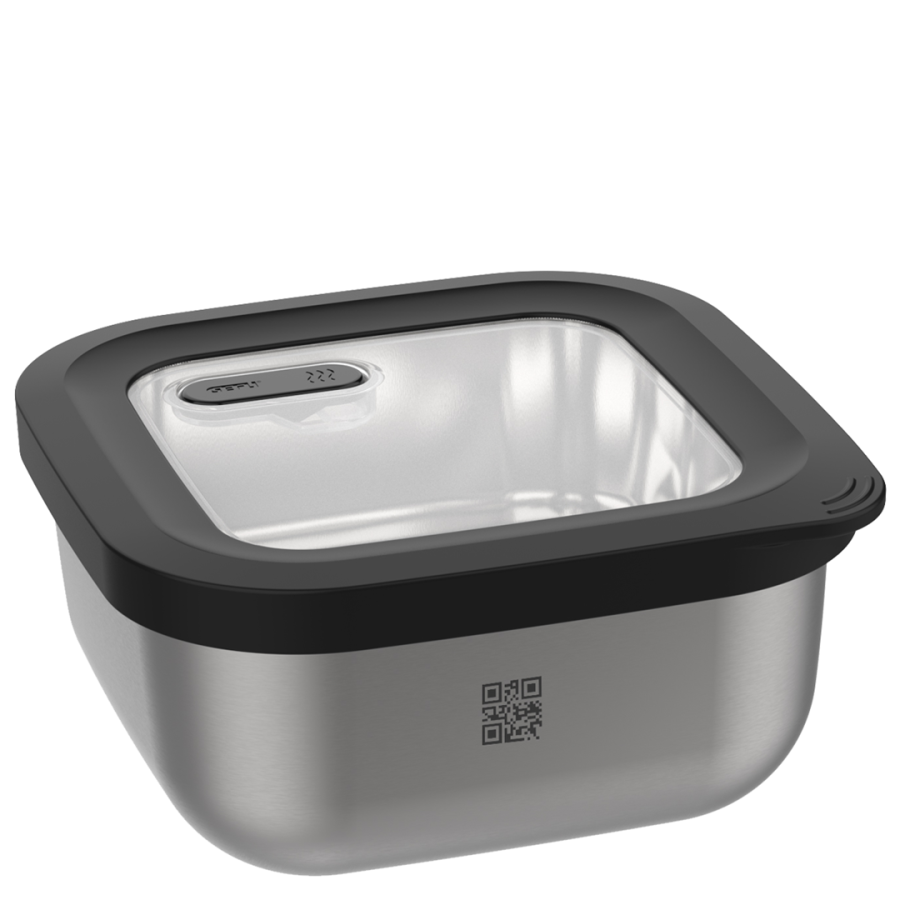 Gefu Provido firkantet beholder i rustfrit stl 1,8 l G-12779 #1