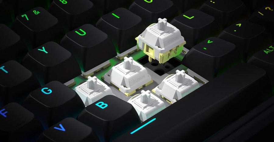 HATOR Skyfall 65 Wired tastatur Universel USB QWERTY Engelsk Sort #19