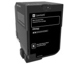 Lexmark 74C2SKE tonerpatron 1 stk Original Sort #1