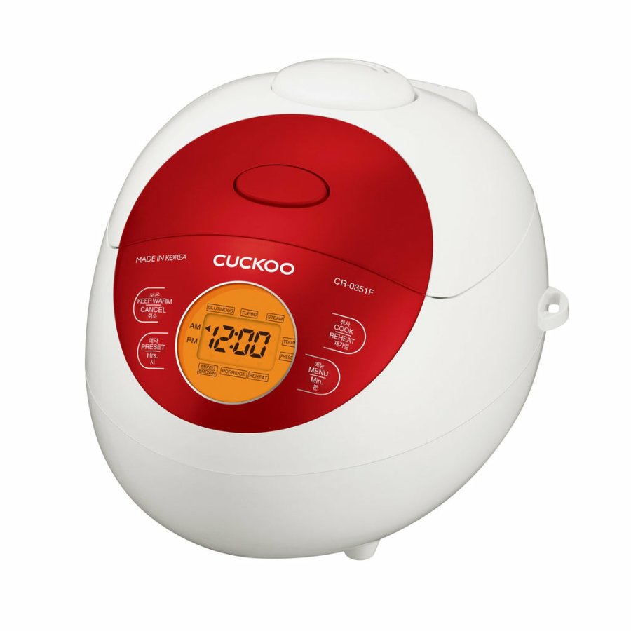Cuckoo CR-0351F RED riskoger 0,54 L 425 W R�d, Hvid #7