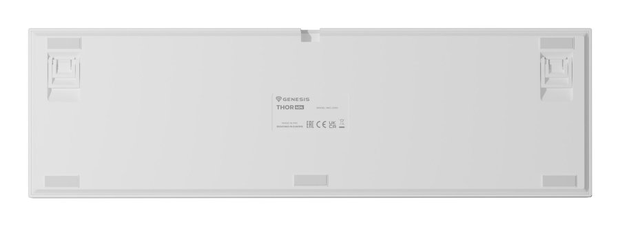 KLAWIATURA DLA GRACZY GENESIS THOR 404 US PODWIETLENIE RGB MECHANICZNA BIAA OUTEMU PEACH SILENT #4