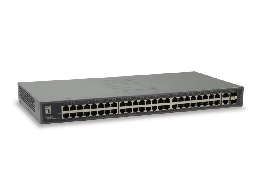 LevelOne FGU-5021 netv�rksswitch Fast Ethernet (10/100) Gr� #1