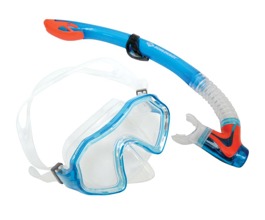 Schildkrt Funsports 940011 dykkemaske Bl, Orange, Transparent Barn #1