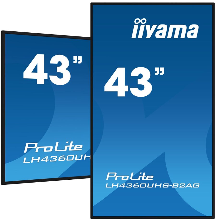 iiyama LH4360UHS-B2AG skilte display Digital A-tavle 108 cm (42.5