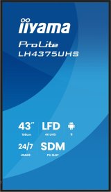 IIYAMA 108cm LH4375UHS-B2AG HDMI DP USB #7
