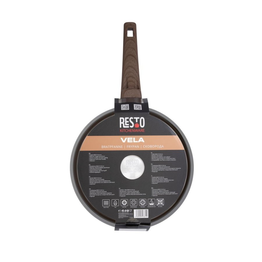 Resto Kitchenware Vela Gryde til alle forml Rund #25