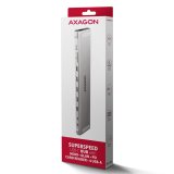 Axagon HMC-10HLS dockingstation Ledningsfrt USB 3.2 Gen 1 (3.1 Gen 1) Type-C Sort, Gr #10