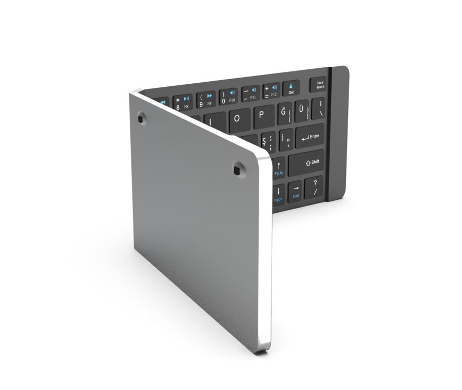 Inca IBK-579BT tastatur Hjem Bluetooth Metallic, S�lv #5