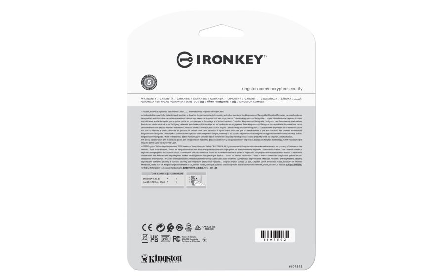 128GB USB 3.2 IRONKEY LOCKER+50 #5
