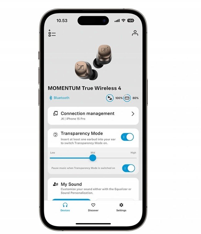 Sennheiser Momentum True Wireless 4 black-copper #9