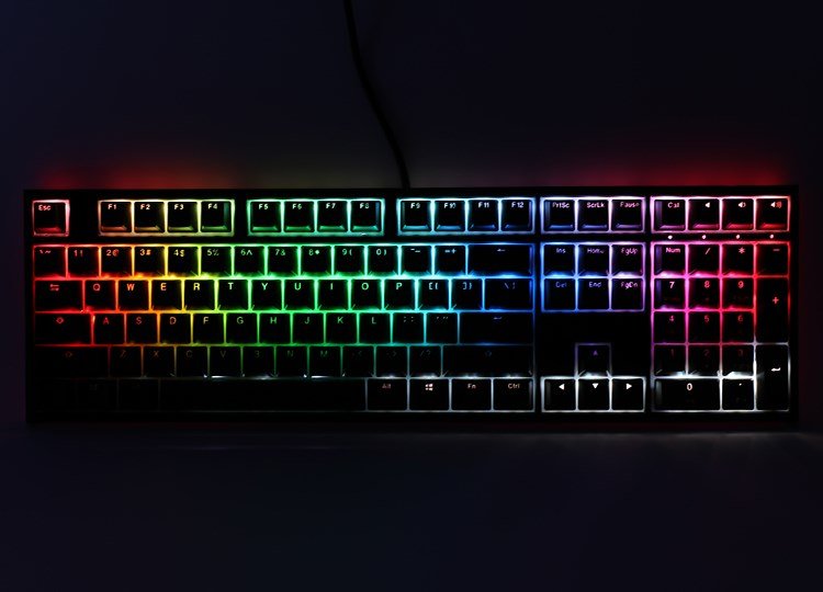 Ducky ONE 2 RGB tastatur Spil USB Tysk Sort #3