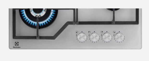 Electrolux KGG753753K Gaskomfur, 4 brndere, sort #2