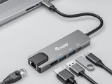 Equip 133489 dockingstation Ledningsf�rt USB 3.2 Gen 1 (3.1 Gen 1) Type-C Gr� #5