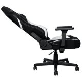 Nitro Concepts X1000 PC gamingstol Polstret sde Sort, Hvid #7