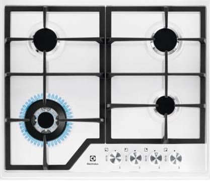 Electrolux EGS6436WW Hvid Indbygget Gaskomfur 4 zone(s) #1
