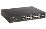 D-Link DGS-1100-18PV2 netv�rksswitch Administreret L2 Gigabit Ethernet (10/100/1000) Str�m over Ethernet (PoE) 1U Sort #2