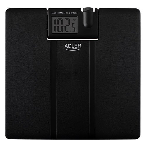 Adler AD 8182 badevgt Rektandel Sort Elektronisk personlig vgt #3
