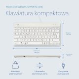 R-Go Tools Ergonomisch toetsenbord R-Go Compact Break, compact toetsenbord met pauzesoftware, QWERTZ (DE), bedraad, wit #13