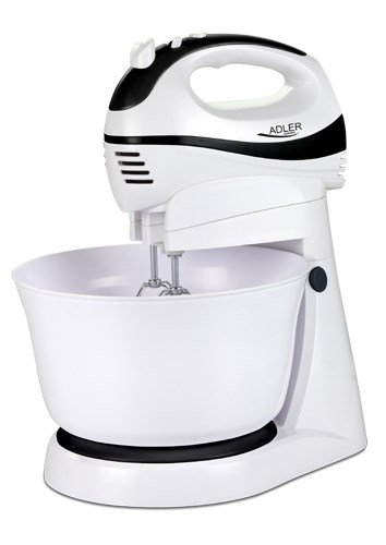 Adler AD 4206 rremaskine og mikser Bordmixer 300 W Sort, Hvid #1