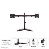 Neomounts NM-D335DBLACK skrmbeslag og -stativer 68,6 cm (27