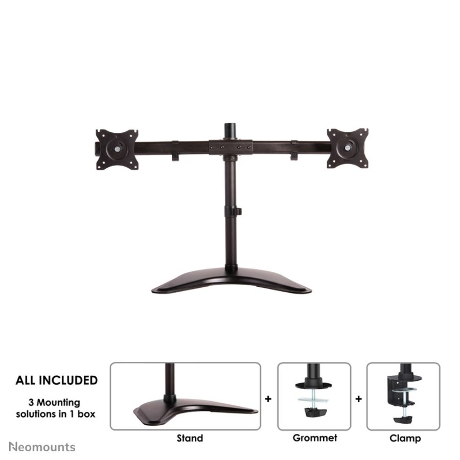 Neomounts NM-D335DBLACK skrmbeslag og -stativer 68,6 cm (27