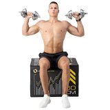 Farvede vgtstnger med vgtstangsfunktion i etui HMS SKC20 2 x 10 kg #35