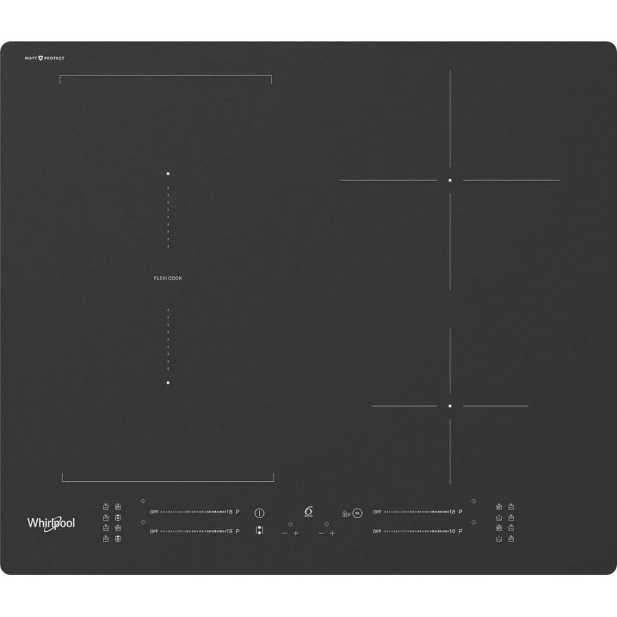 Whirlpool WF S7560NE BM Sort Indbygget 60 cm Zone induktionskogeplade 4 zone(s) #2