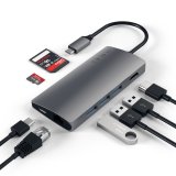 Satechi Multi-Port Adapter V2 Dock st. USB 3.2 Gen 1 (3.1 Gen 1) Type-C Gr� #4