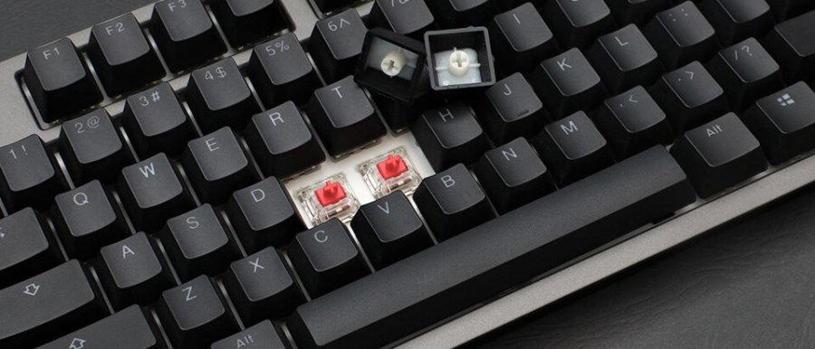 Ducky Shine 7 tastatur Spil USB Tysk Sort, Gr #6