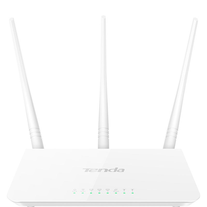 Tenda F3 trdls router Hurtigt ethernet Hvid #1