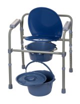 Sammenklappelig toiletstol 3i1 KT100AM #67