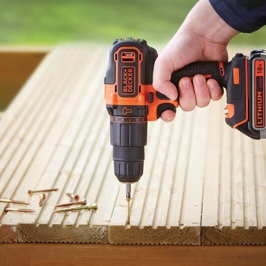 Black & Decker BDCHD18K1B2-QW bor 1400 rpm #7