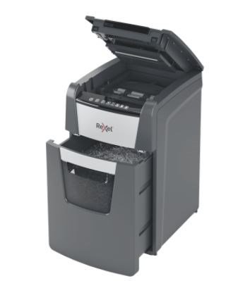Rexel AutoFeed+ 150M automatic shredder, P-5, micro cut (2x15mm), 150 sheets, 44 litre bin #4